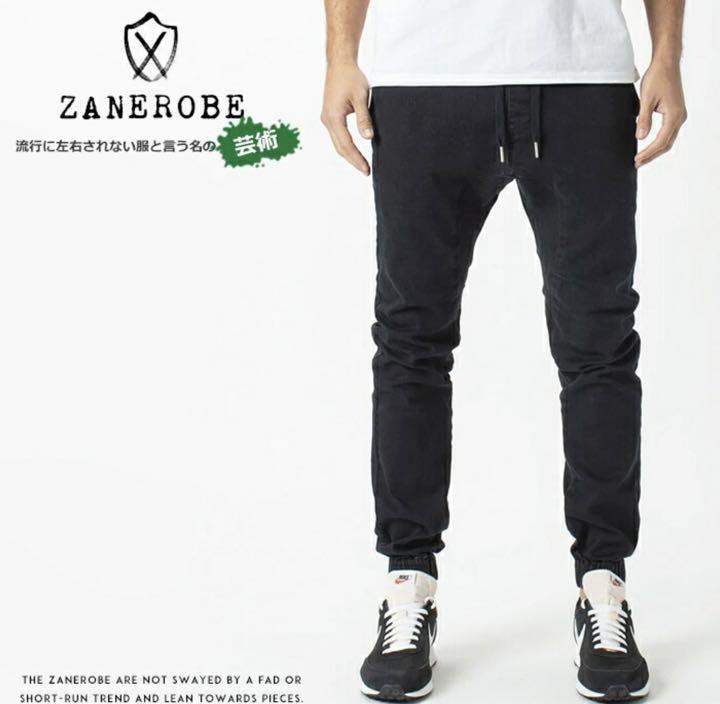 ZANEROBE  Jogger Pant Black JAPAN MODEL