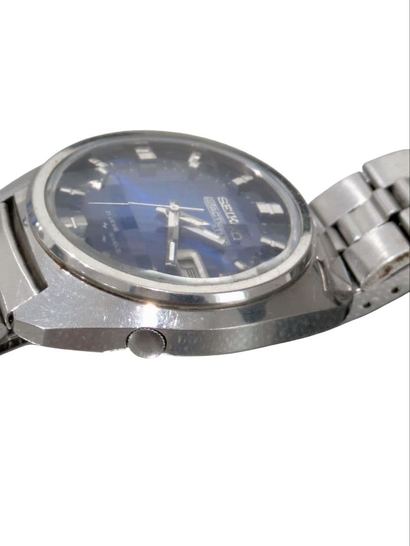 SEIKO 5ACTUS ブルー文字盤 7019-7350 動作確認済み セイコー 5アクタス | アンティーウオッチマンはROLEX（ロレックス