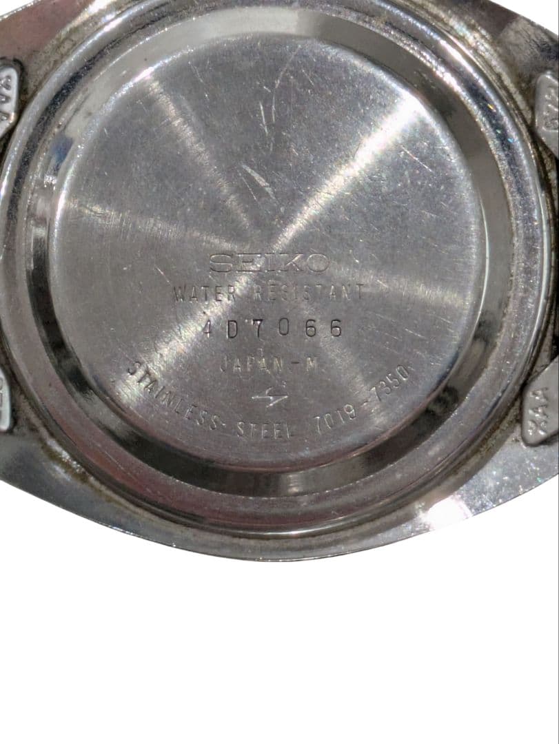 SEIKO 5ACTUS ブルー文字盤 7019-7350