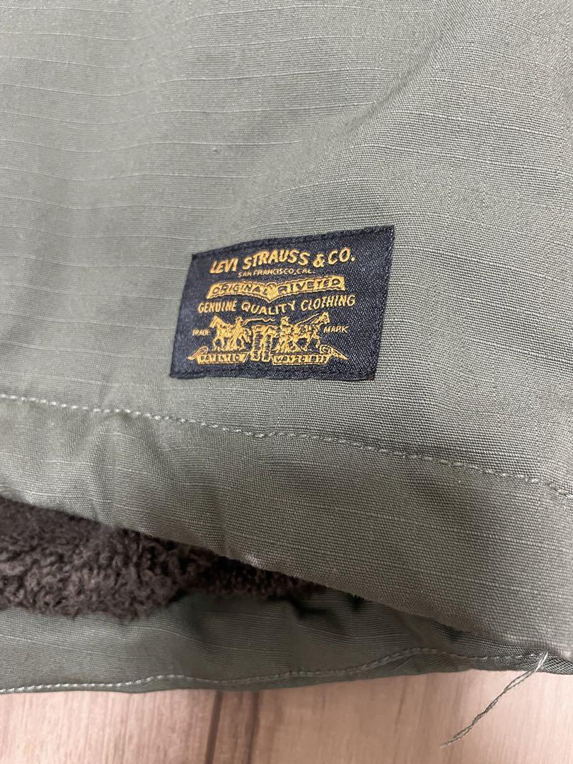 Levi'sリーバイススケートラインモッズパーカー新品未使用Mミリタリーus古着