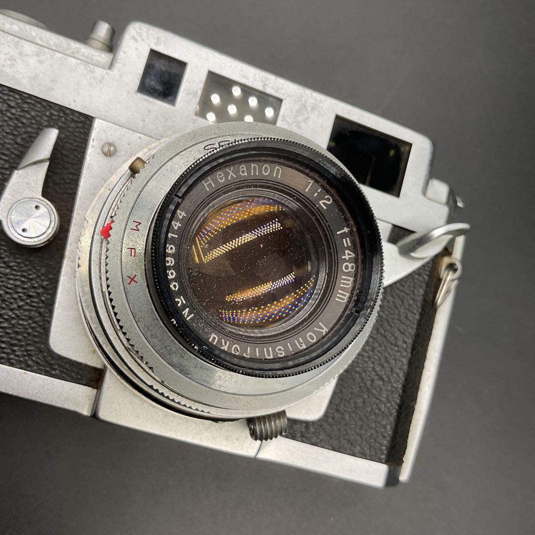 B1493 Konica IIIA フィルムカメラ Hexanon 48mm