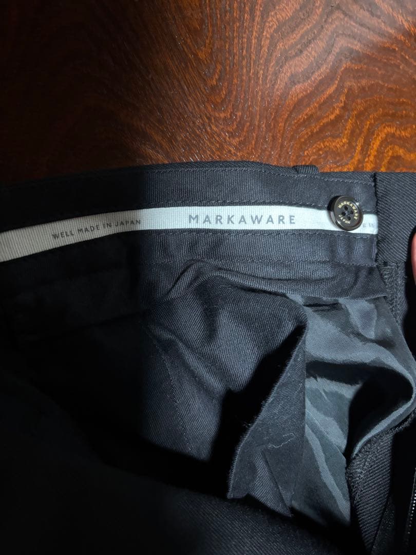 MARKAWARE A23D-06PT01C スラックス ブラック MARKAWARE A23D-06PT01C スラックス ブラック