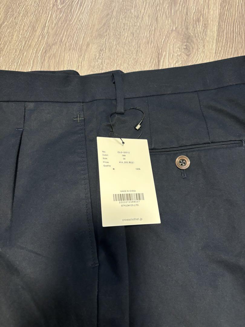 クロスクローゼットコットンパンツ　スラックス　サイズ4(48〜50)L.XL相当
