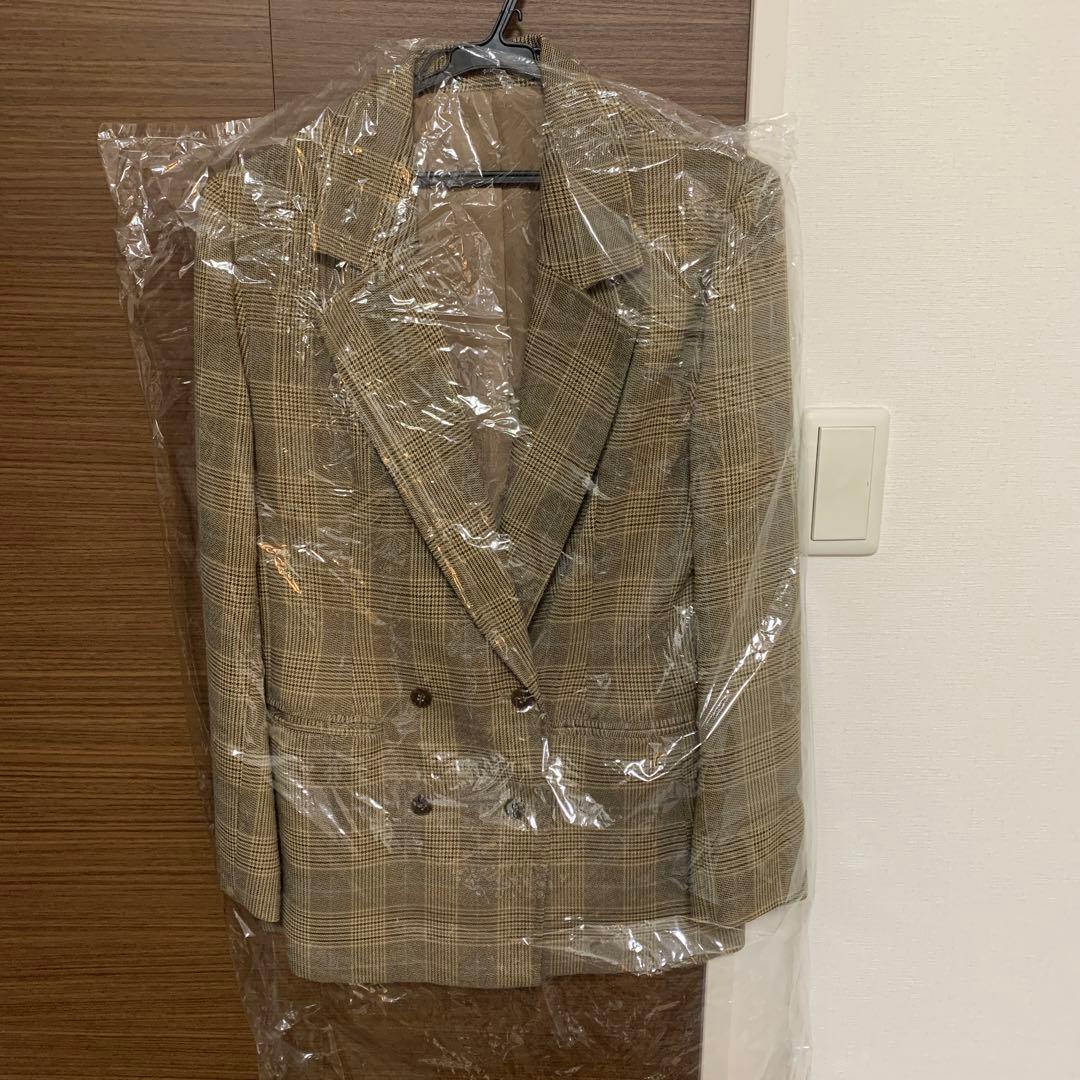 リリーブラウン ダブルチェックジャケット リリーブラウン ダブルチェックジャケット