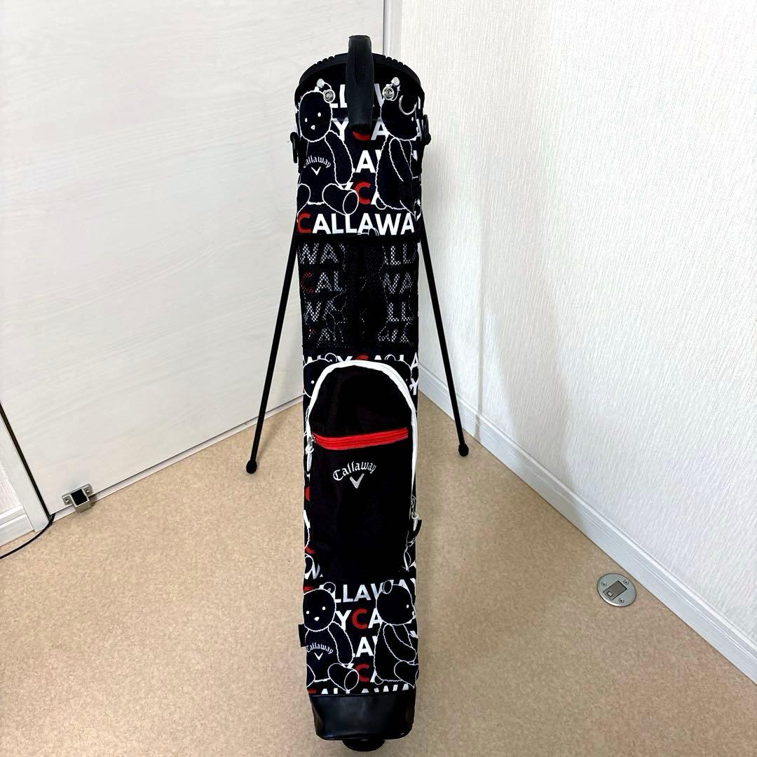 Callaway キャディバッグ 黒白赤