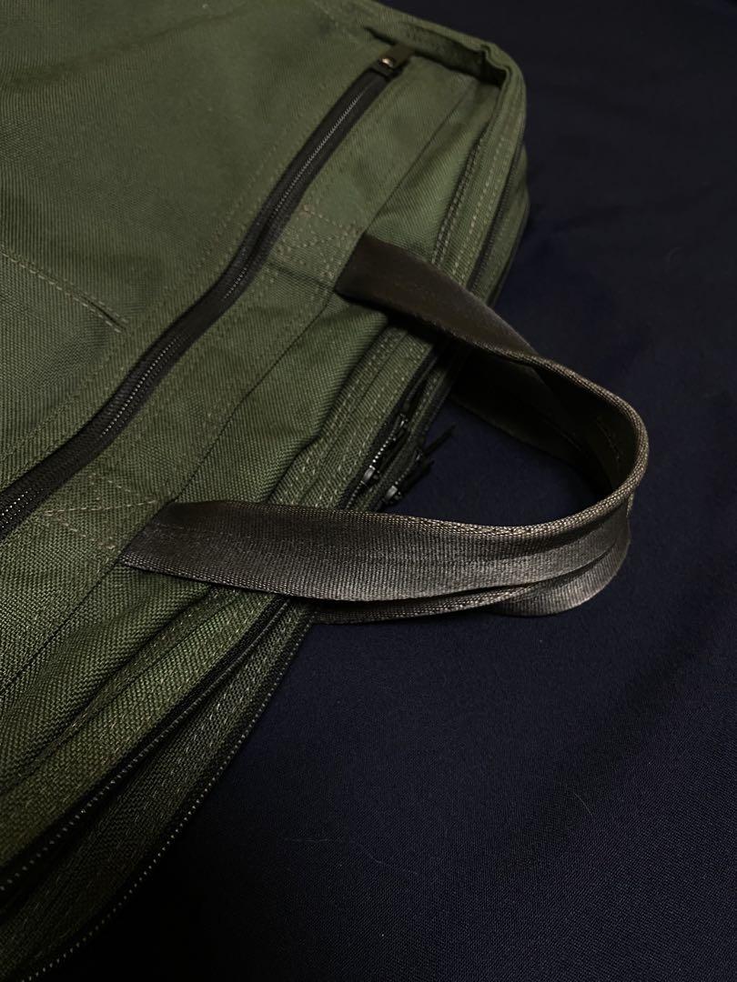 PORTER 【激レアカラー】オリーブグリーン キャンバス ビジネスバッグ