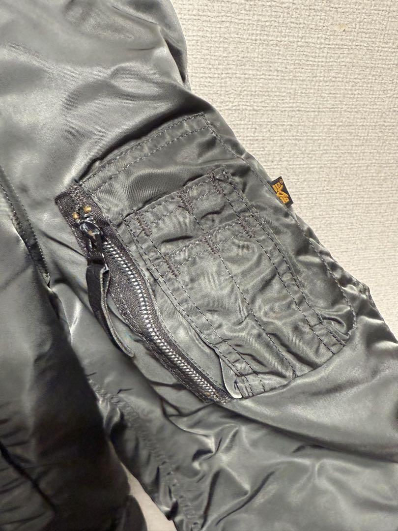 美品　USA製ALPHA INDUSTRIES N-3Bモッズコート Lサイズ