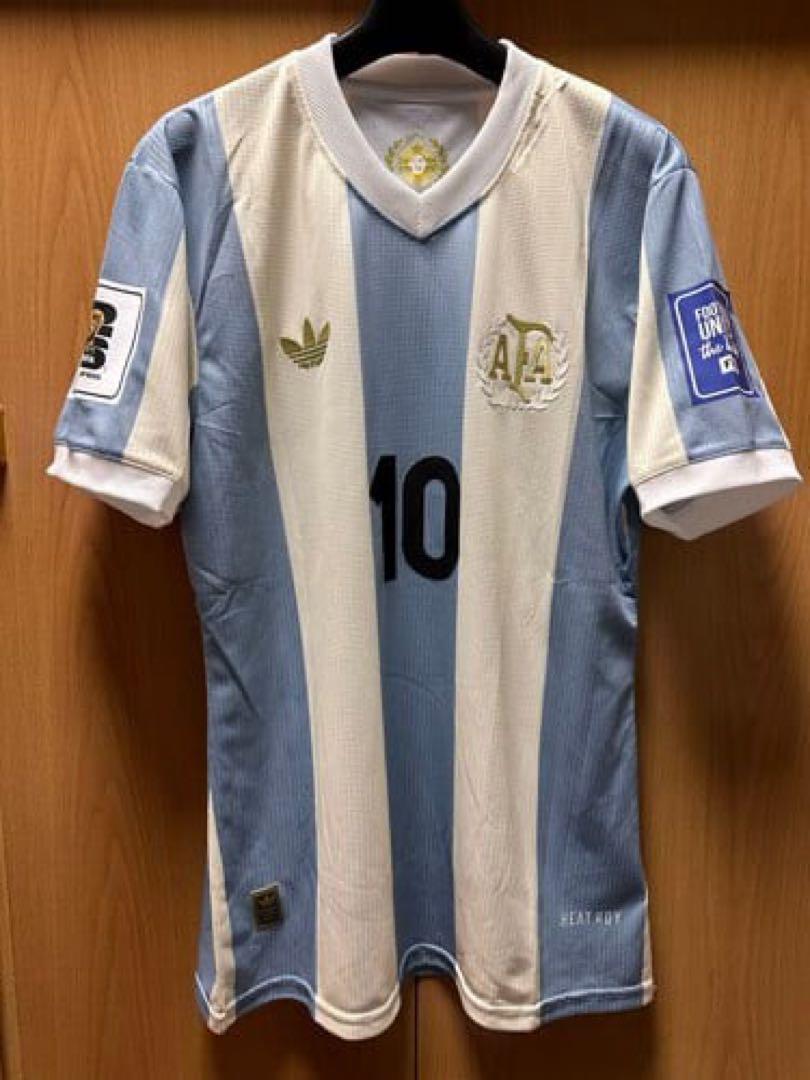 2024 アルゼンチン代表 ユニフォーム メッシ 50th - メルカリ