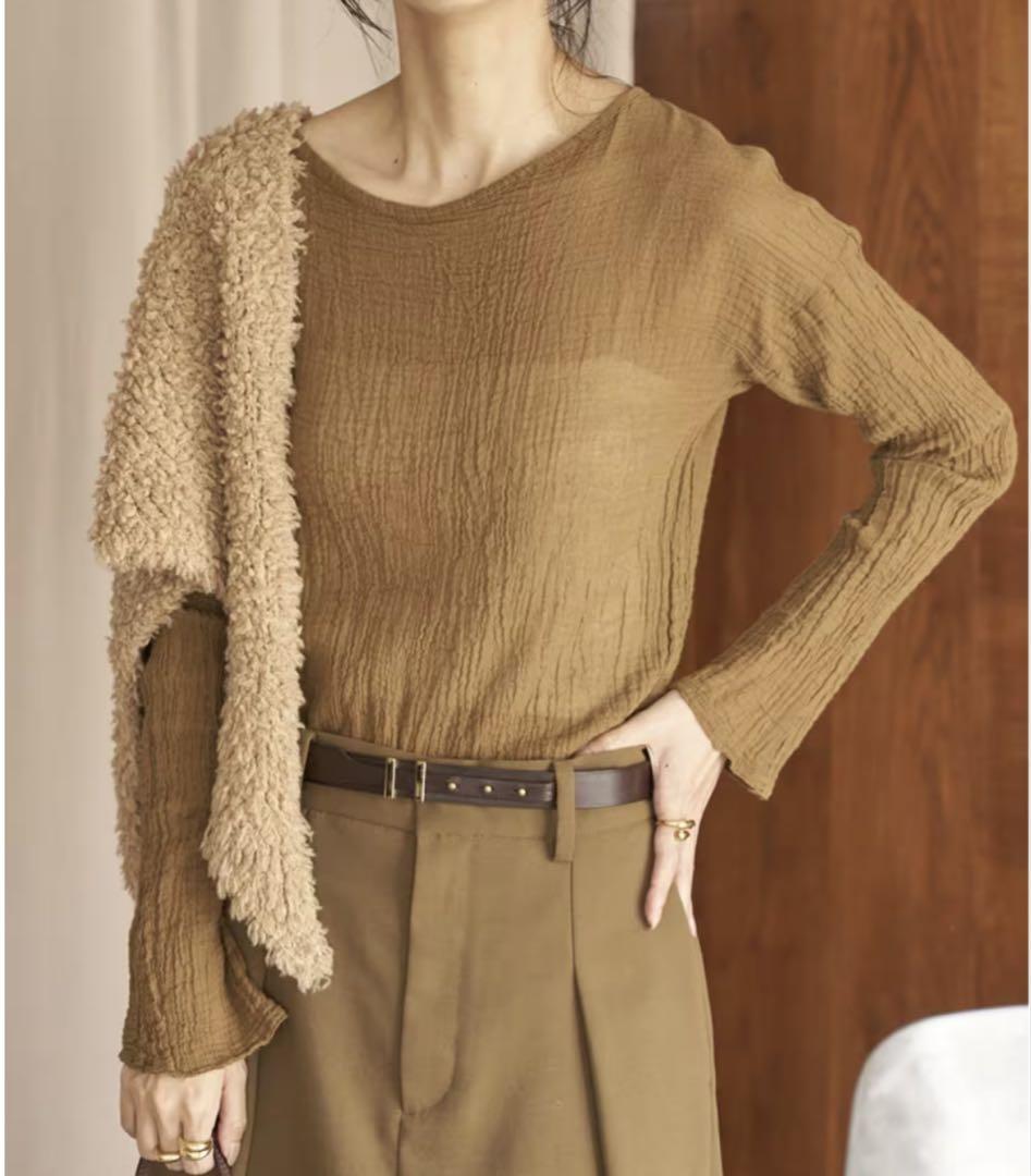新品＊Plage アトリエフランセATELIERS FRANCAIS別注ブラウス