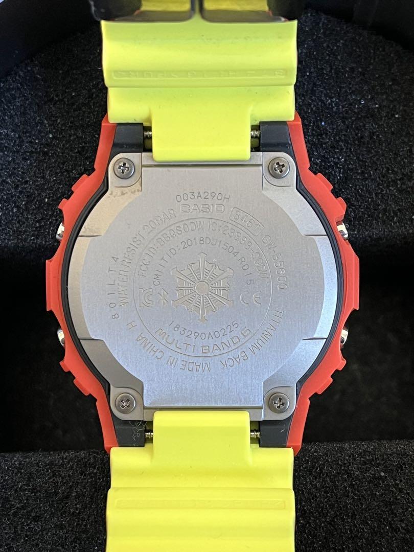 一回使用　G-SHOCK GW-B5600FB-4JR 神戸市消防局コラボモデル