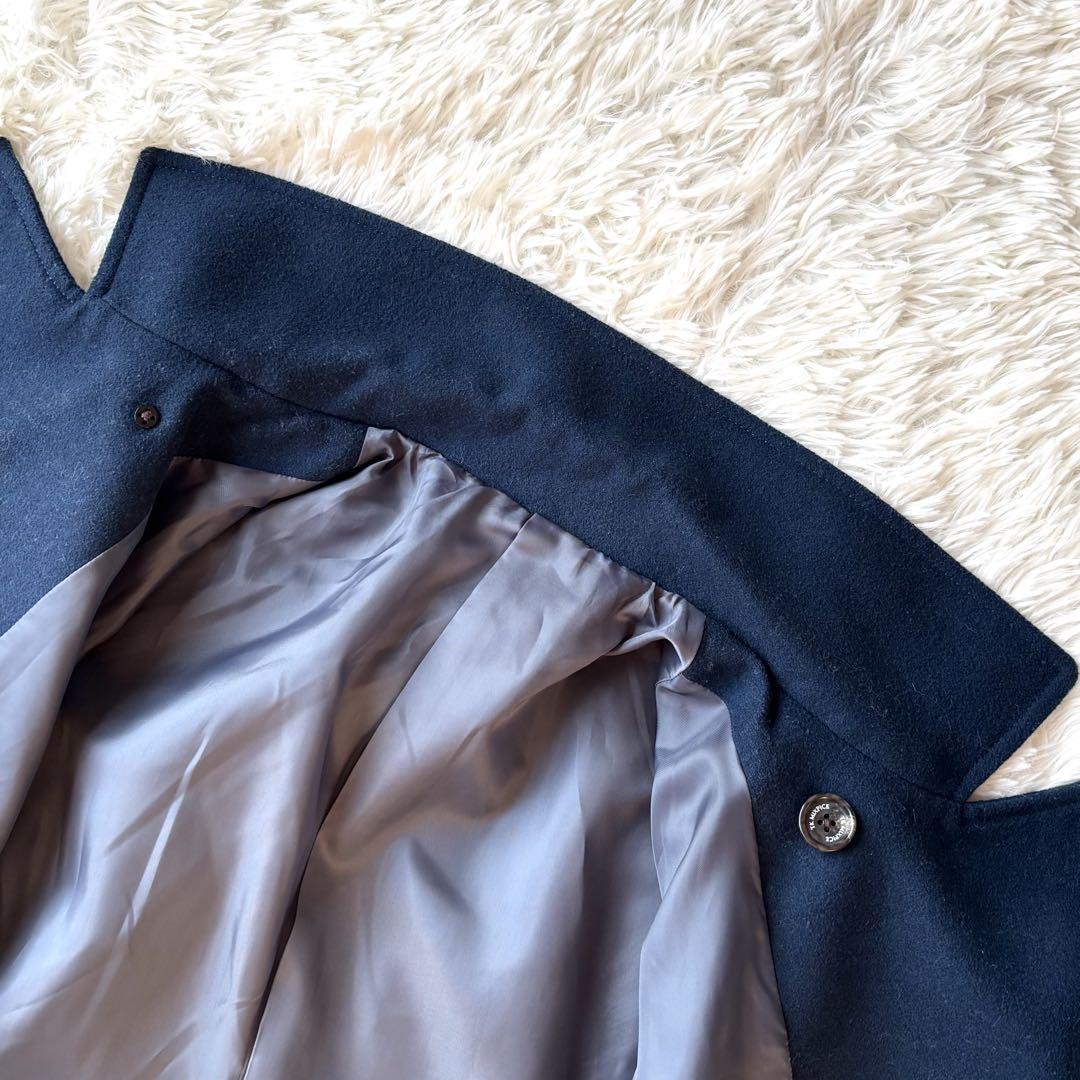 THE SHOP TK ザショップティーケー　Pコート　ウール　ネイビー　XL