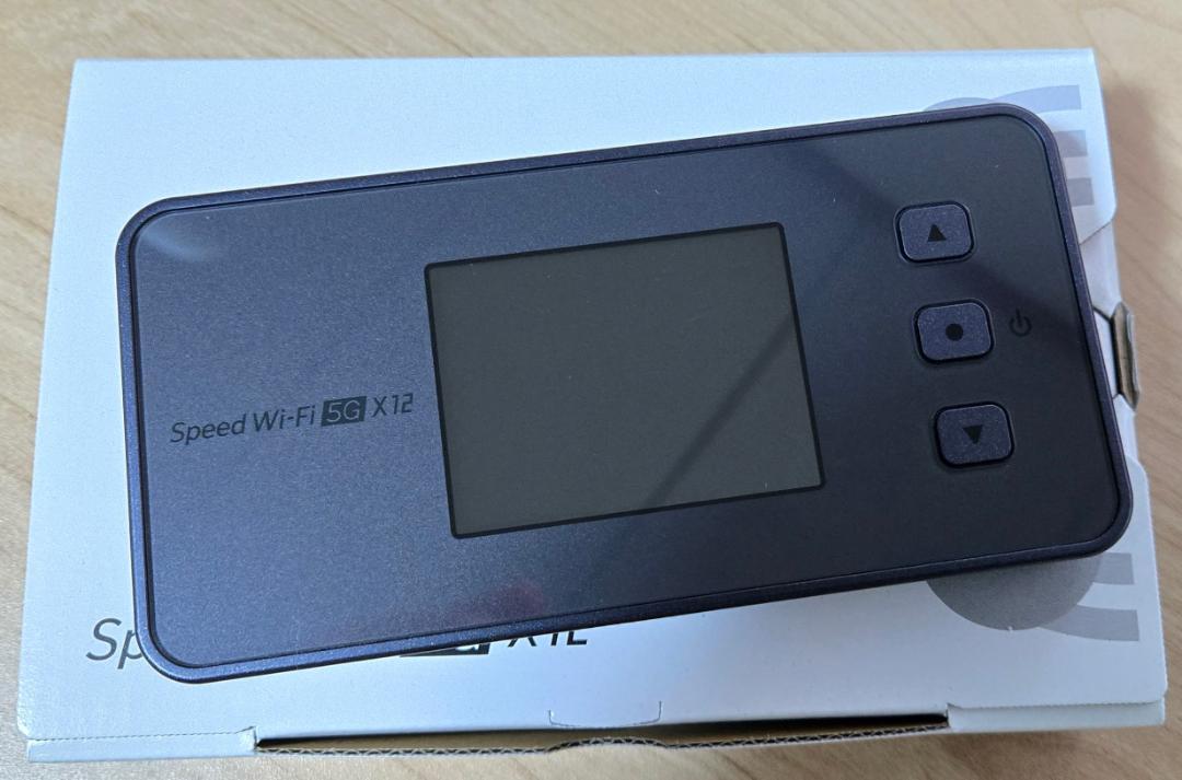 NEC Speed Wi-Fi 5G X12 NAR03
