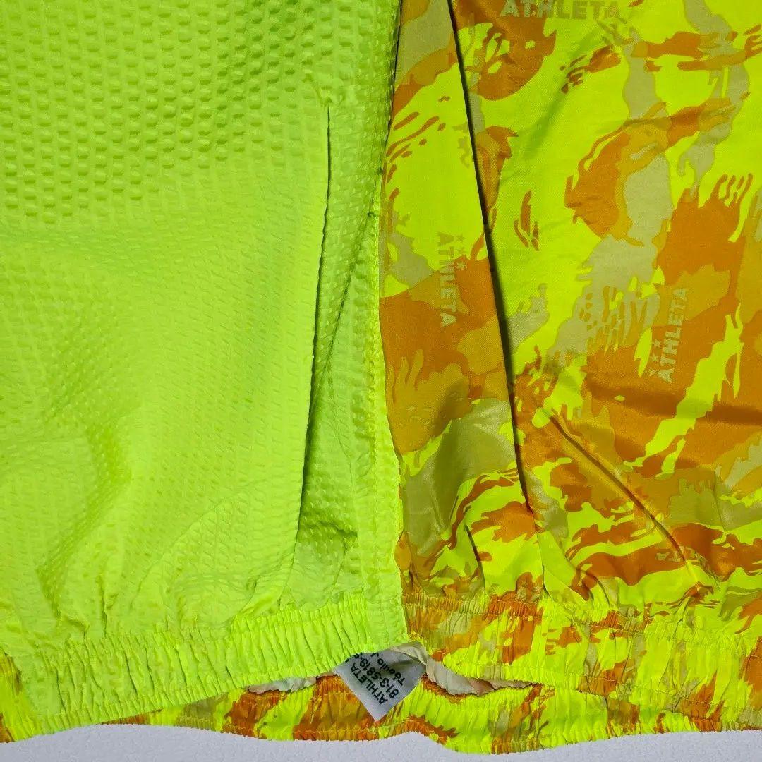 【未使用】ATHLETA　サッカー　ピステスーツ　ナイロン上下セットアップ