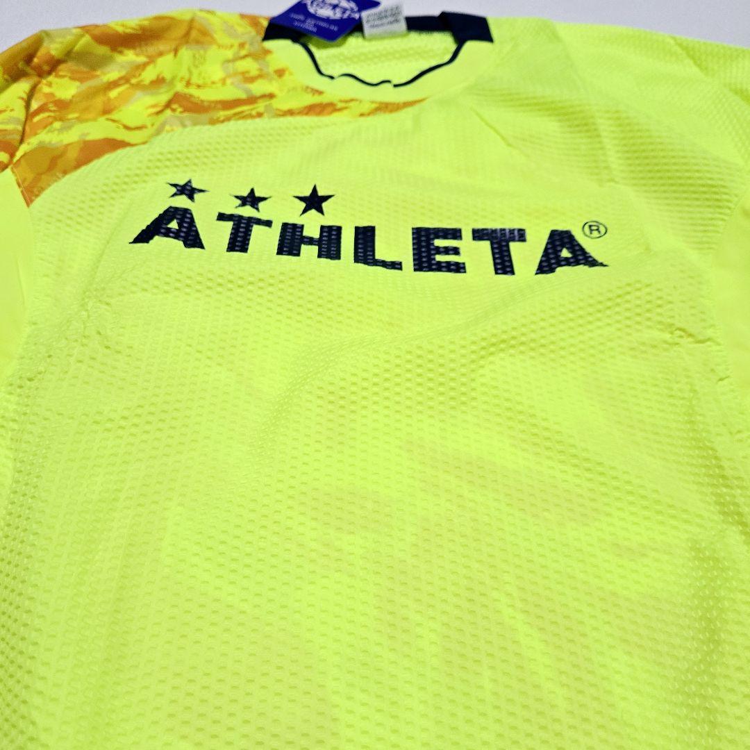 【未使用】ATHLETA　サッカー　ピステスーツ　ナイロン上下セットアップ