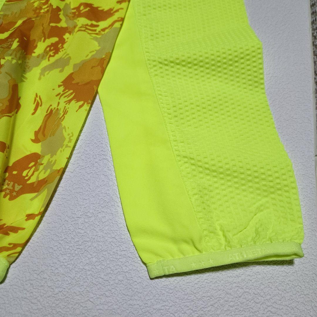 【未使用】ATHLETA　サッカー　ピステスーツ　ナイロン上下セットアップ
