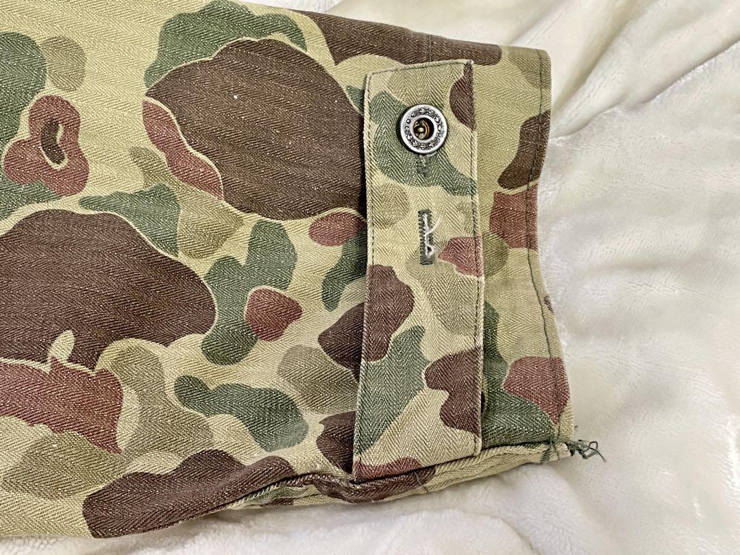 40s 実物 M-42 ダックハンターカモ オールインワン HTB 美品