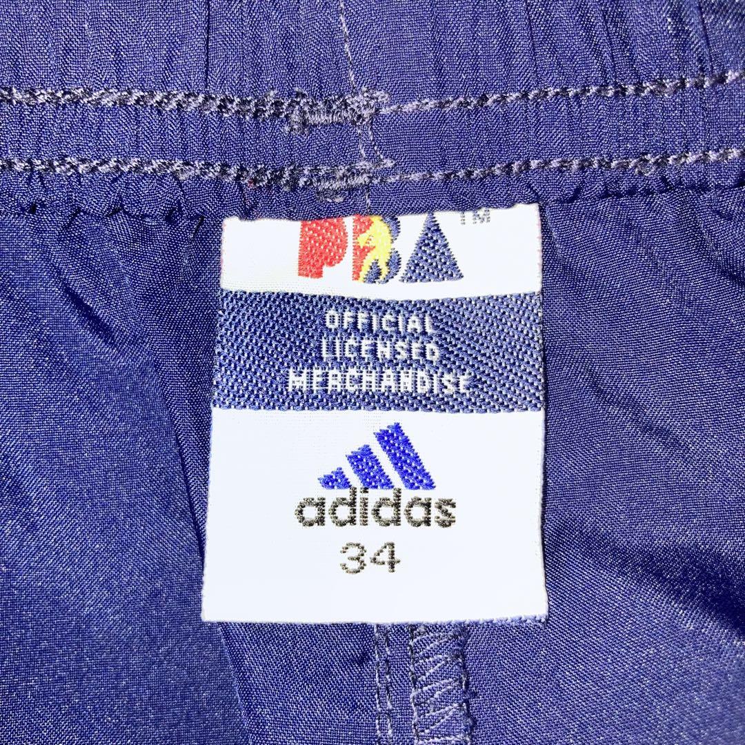 極美品 adidas アディダス PBA ナイロンジャージ上下 セットアップ