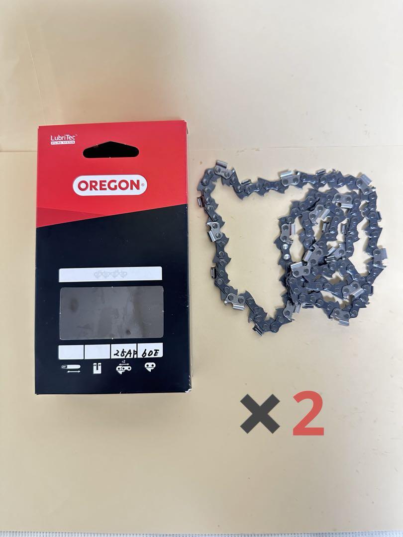 OREGON 25AP-60E. チェーンソー替え刃　25cm ２本