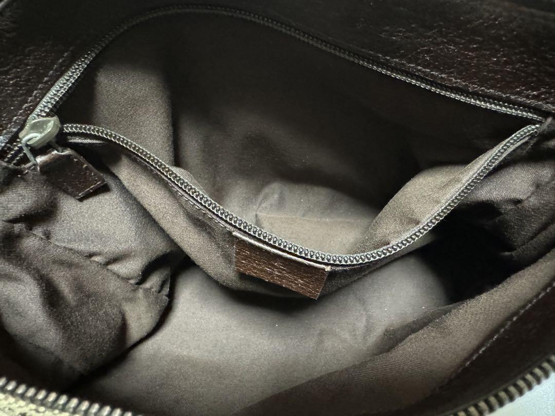 GUCCI GGパターン ショルダーバッグ ベージュ/ブラウン キャンバス