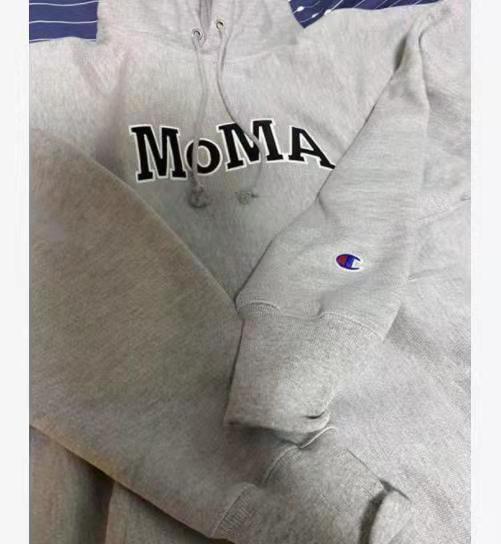 Champion フーディー MoMA Edition L