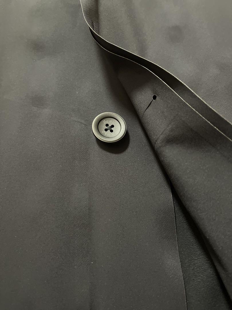 HERNO ヘルノ　スプリングコート　レインコート　濃紺　48