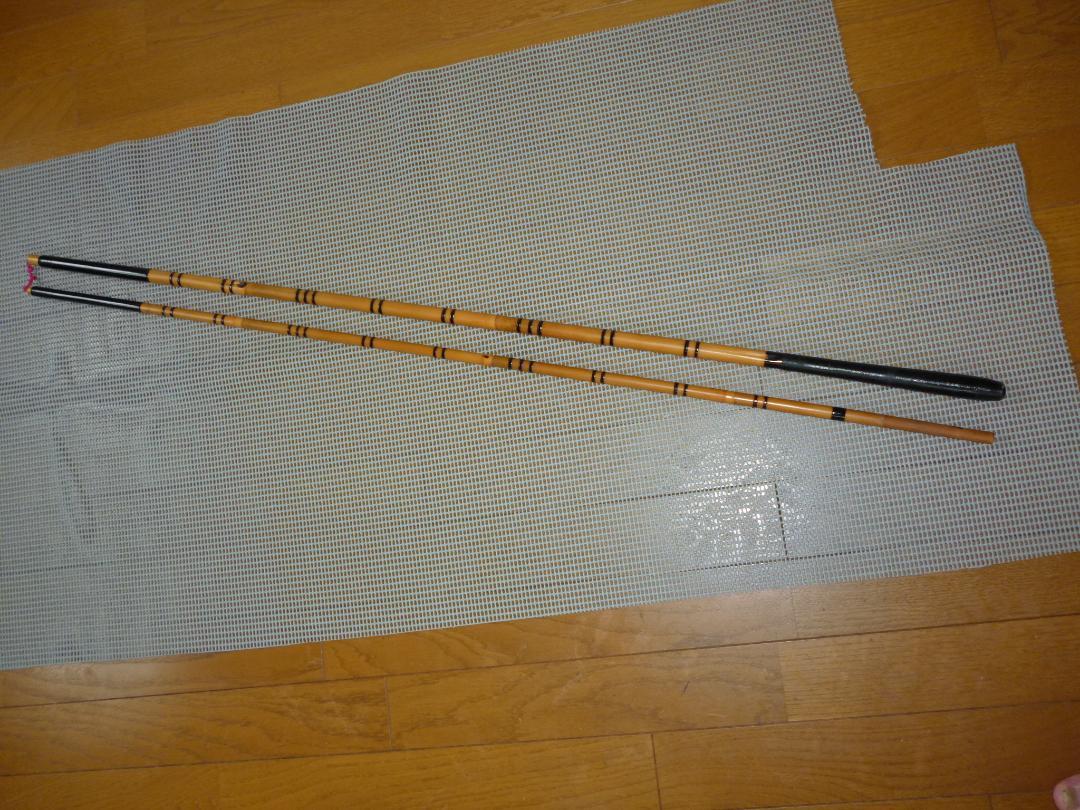 ヘラブナ　玉の柄　106×２　二本物　美品！