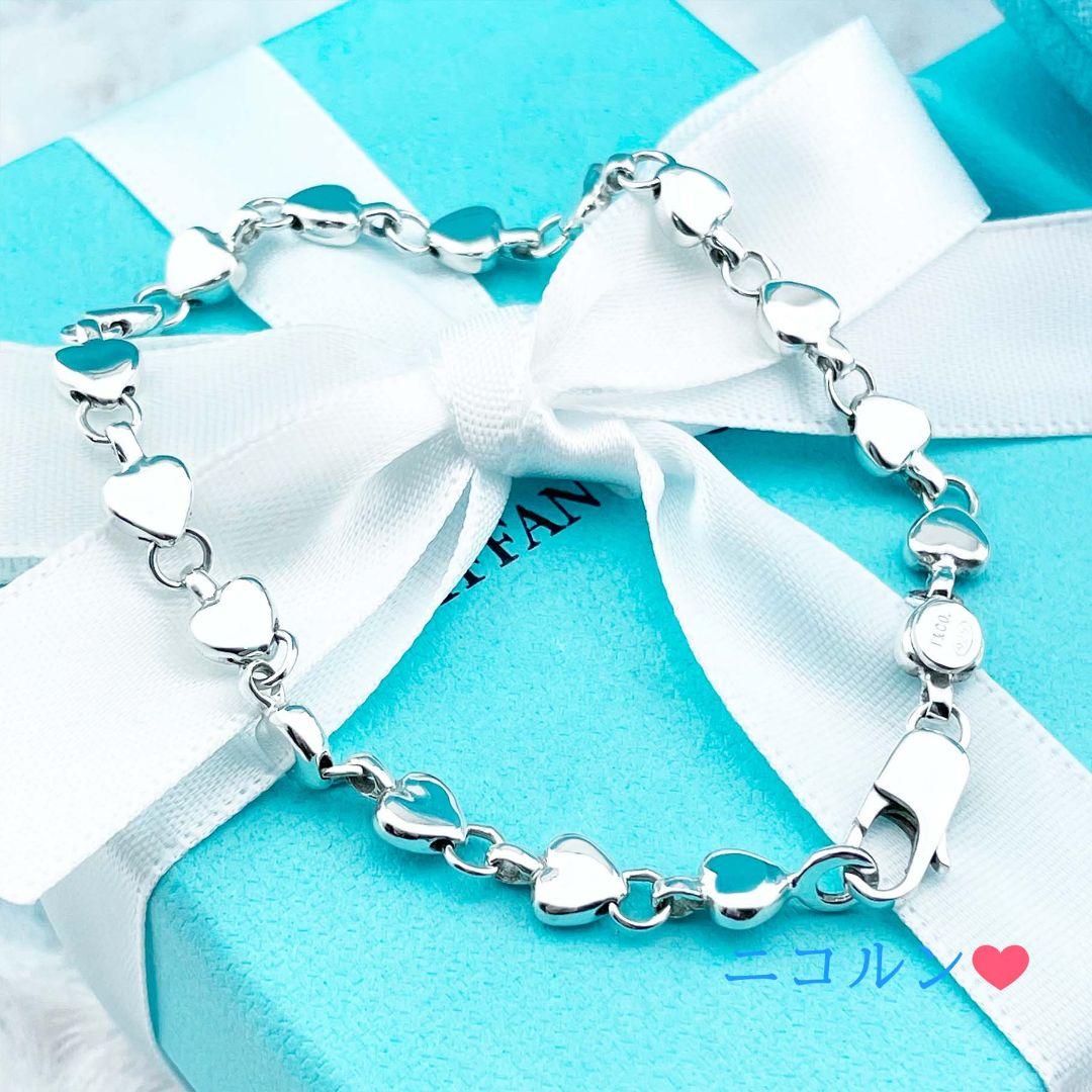 ティファニー パフハートブレスレットTIFFANY