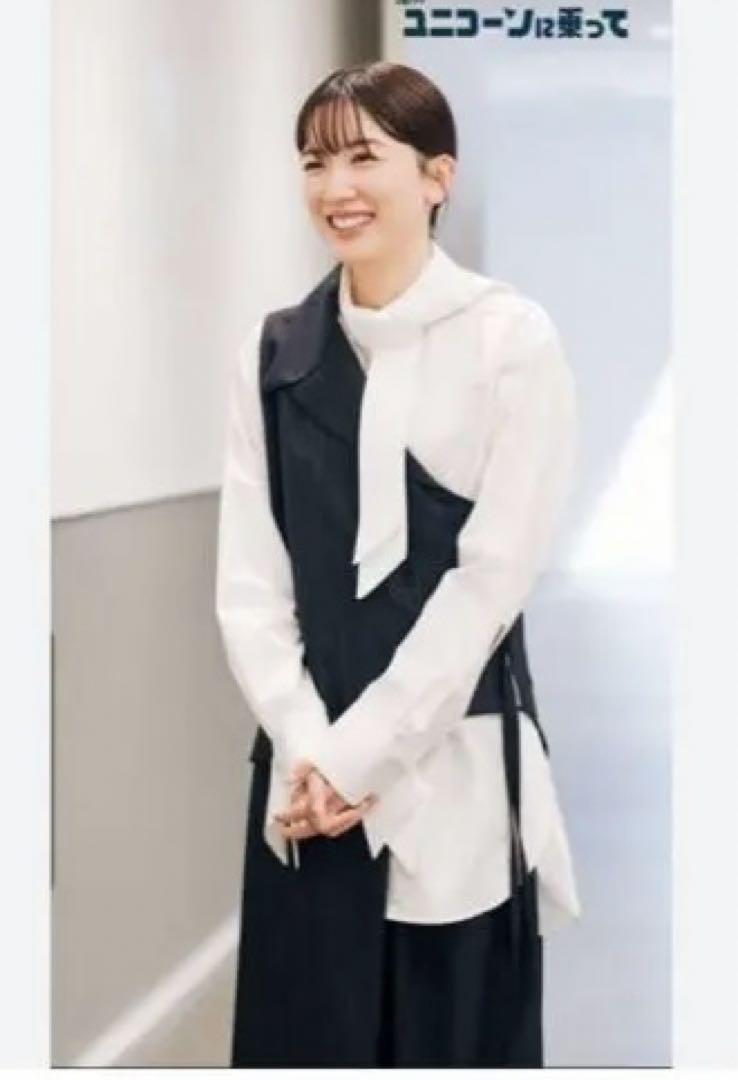 最終値下げ ujoh Bow tie シャツ 永野芽郁着用 ウジョー - メルカリ