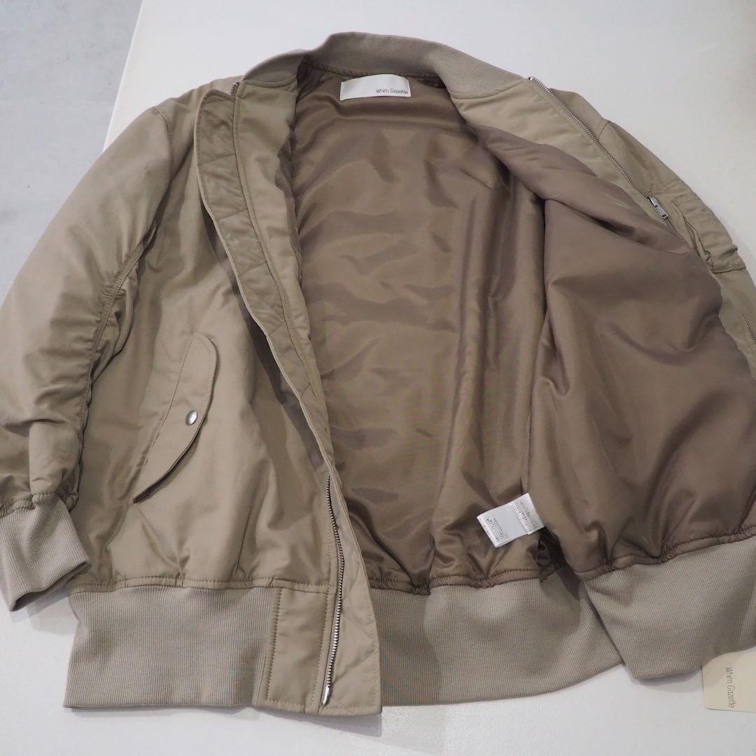 新品 定価47300円 ウィムガゼット 2025年 ナイロン ツイル MA-1 新品 定価47300円 ウィムガゼット 2025年 ナイロン ツイル MA-1