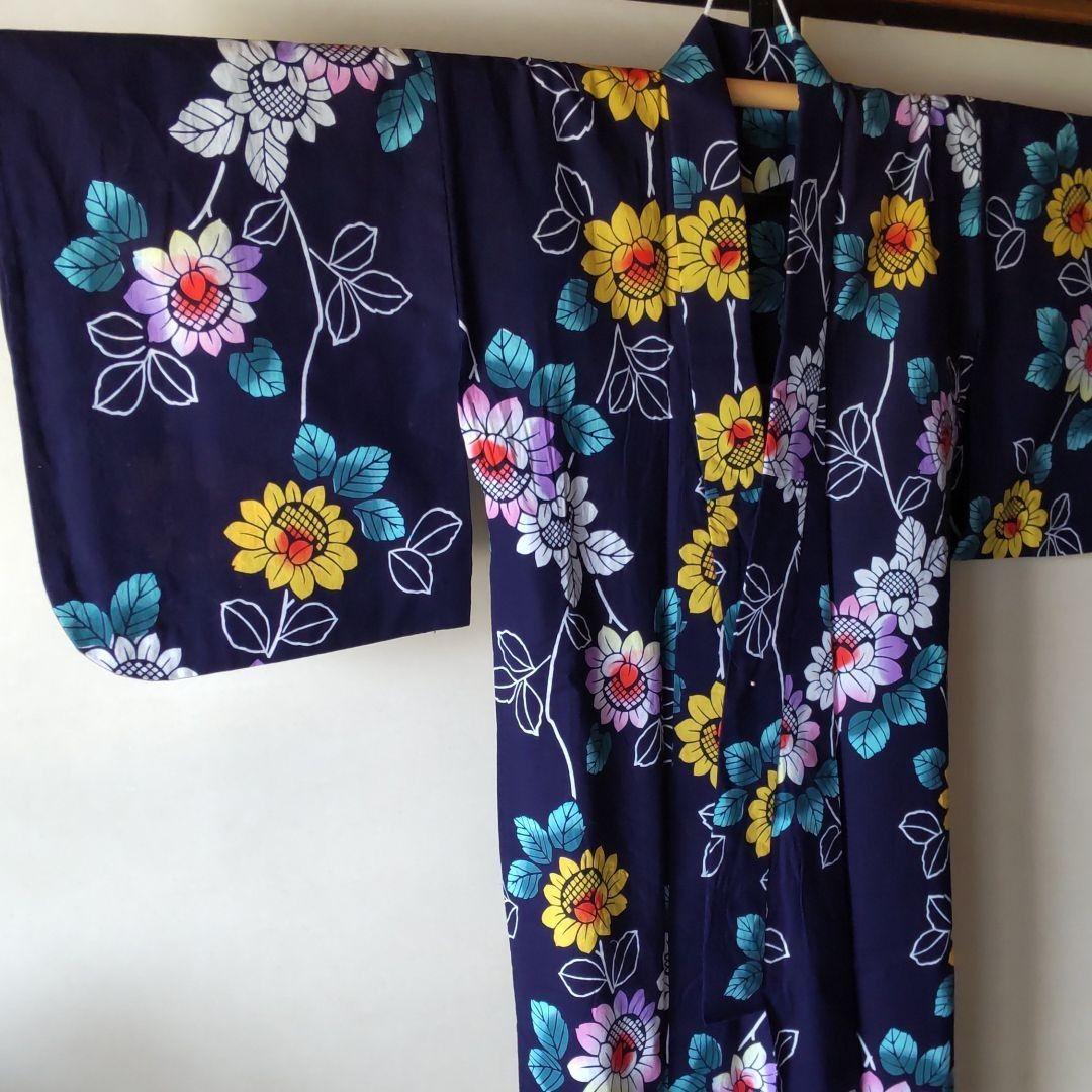 新品未使用】浴衣 ひまわり 【一部予約販売】 新品未使用】浴衣 ひまわり 【一部予約販売】