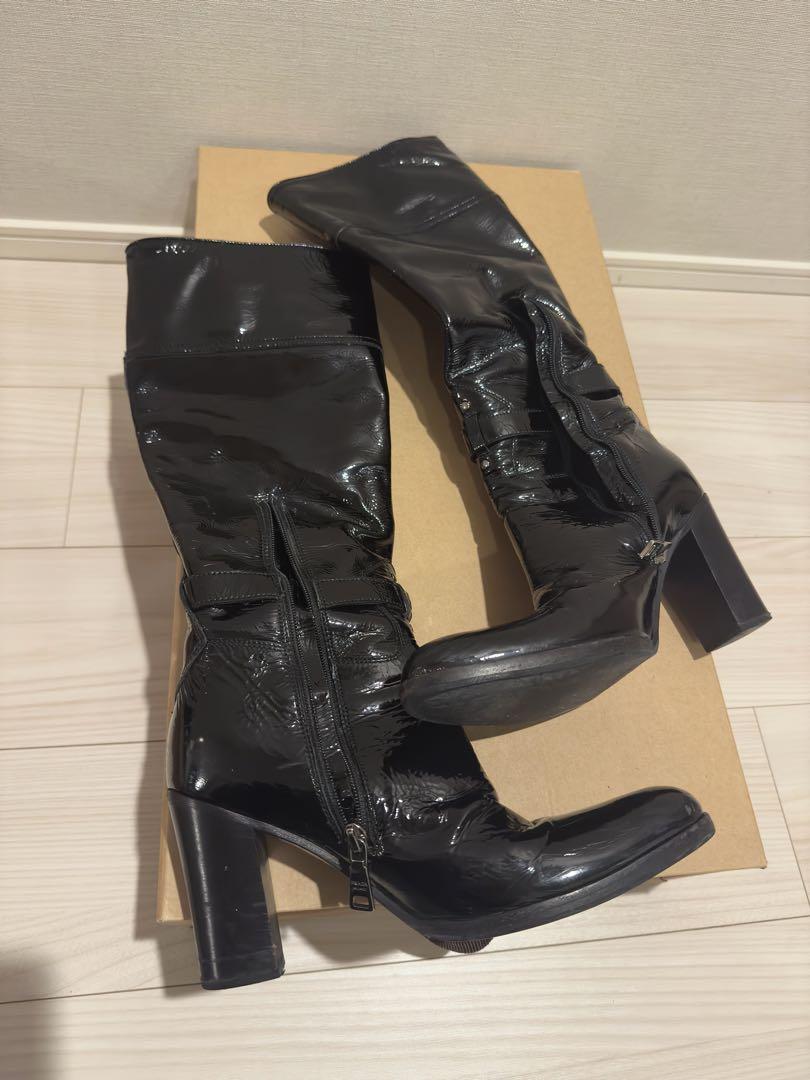 PRADAロングブーツ