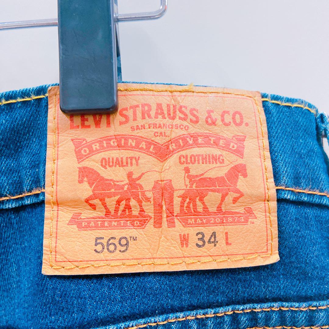 5EM44 LEVI’S リーバイス ハーフパンツ 569 W34 L
