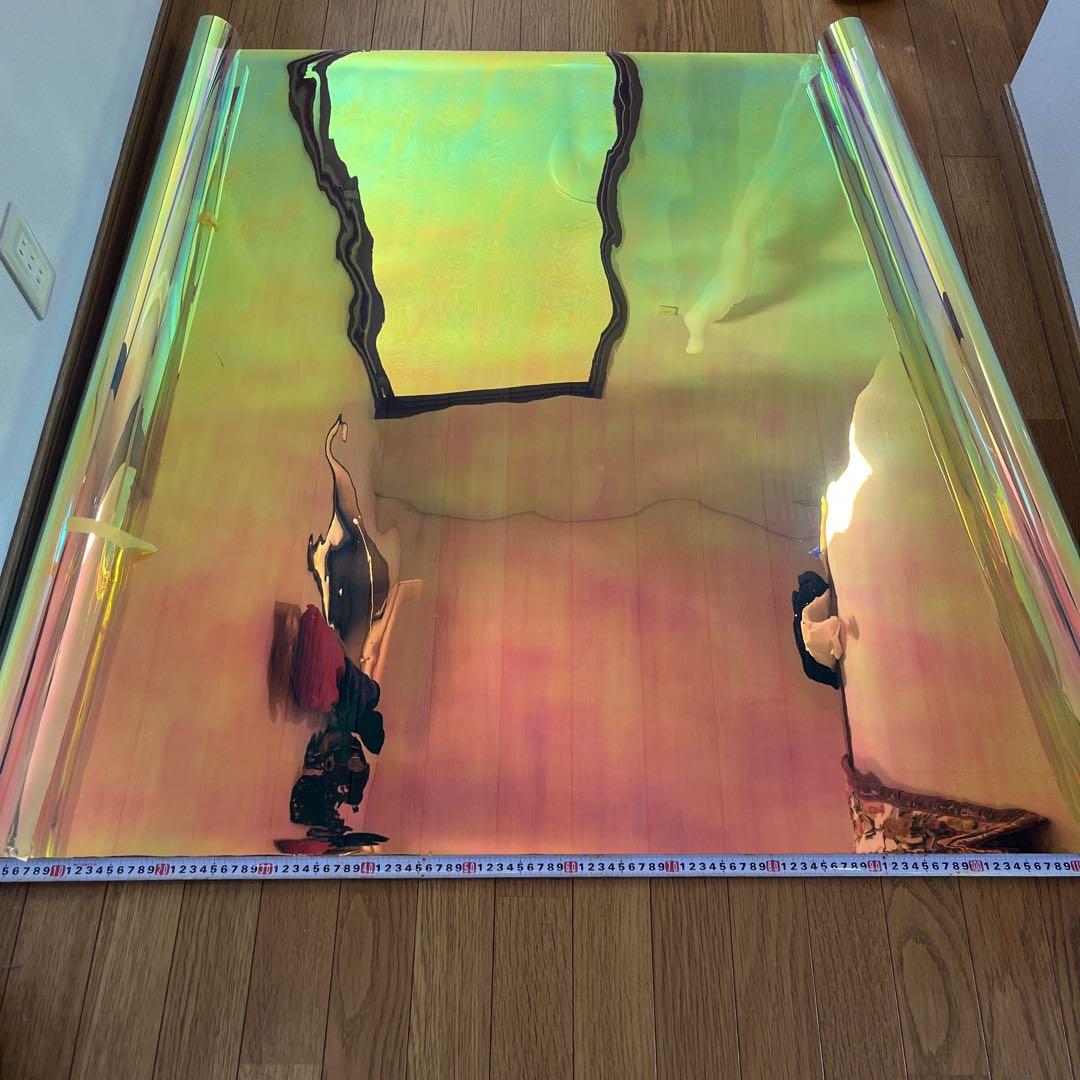 オーロラフィルムローズゴースト約120cm x 130