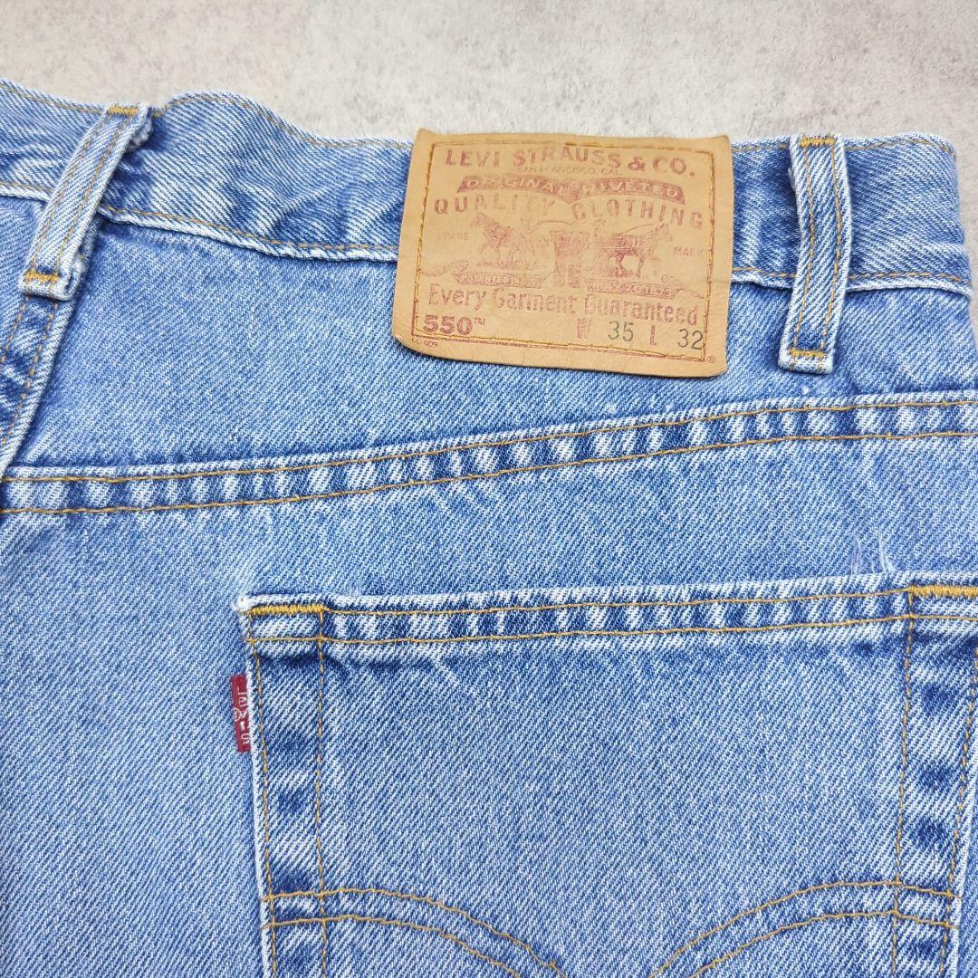 今月限定/特別大特価 2002 Levi 送料無料』 USA製 Levi's 550 W35 L32