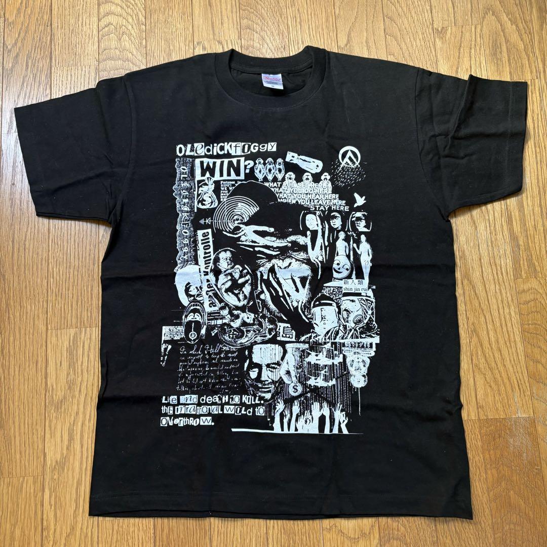 Printstar ブラック Tシャツ M OLEDICKFOGGY