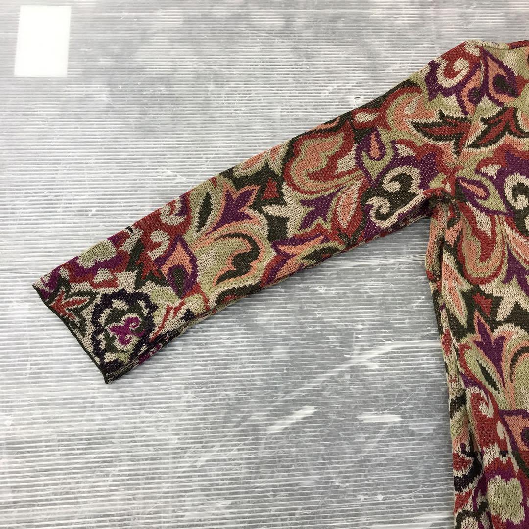 K八54◎MISSONI◎ミッソーニ◎ヴィンテージ◎カーディガン◎レディース