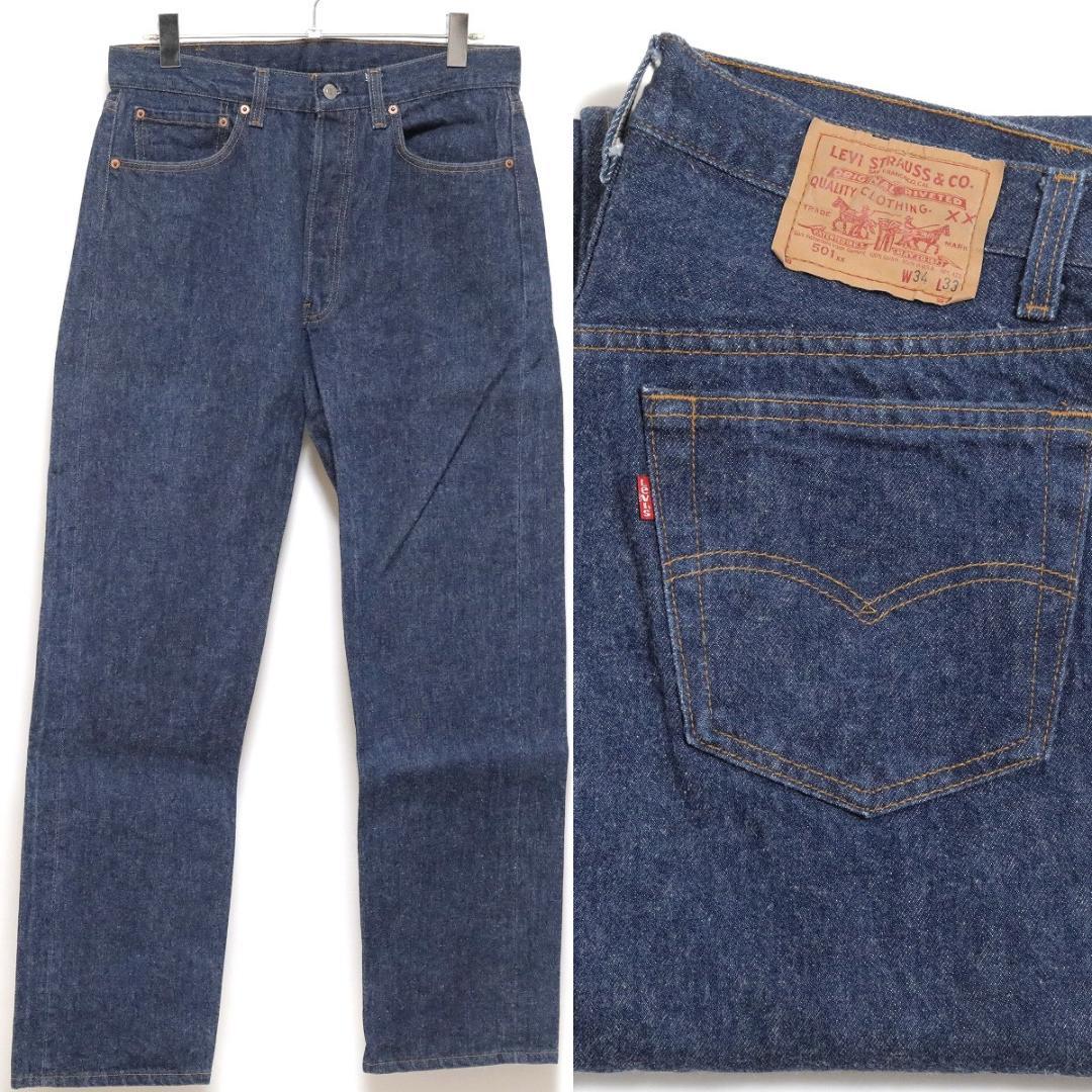 34 80s USA製 リーバイス 501xx 501-0000 デニム パンツ パンツ