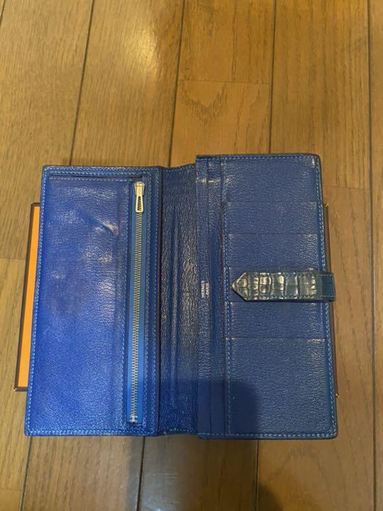 hermes クロコダイル長財布