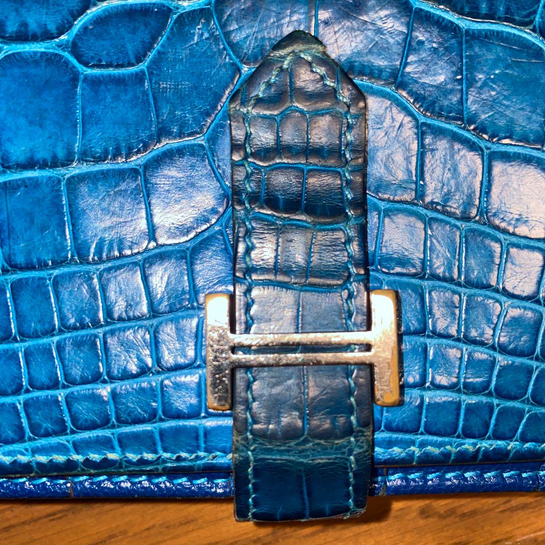 hermes クロコダイル長財布