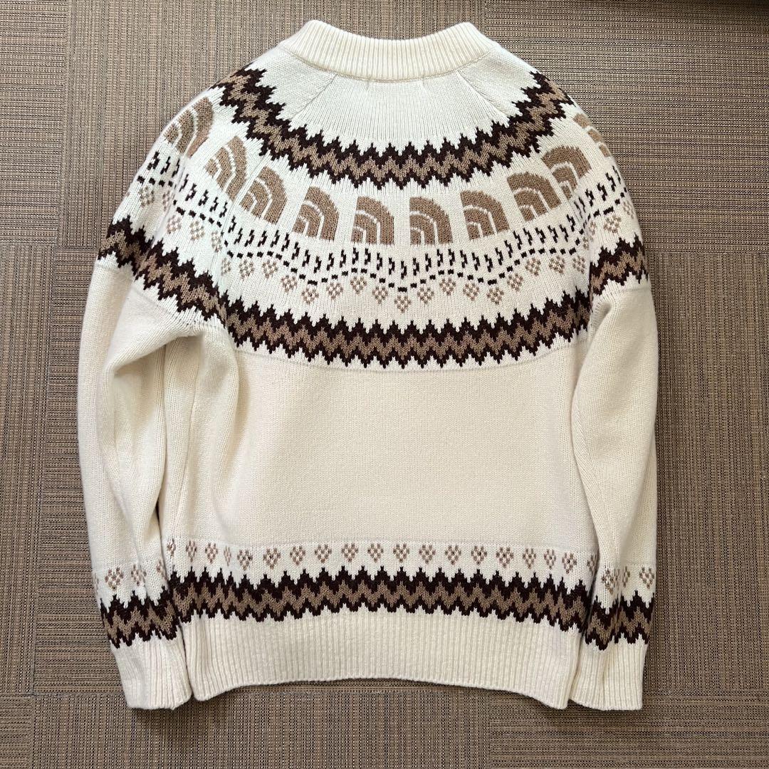 トップス THE NORTH FACE Half Dome Nordic Knit L