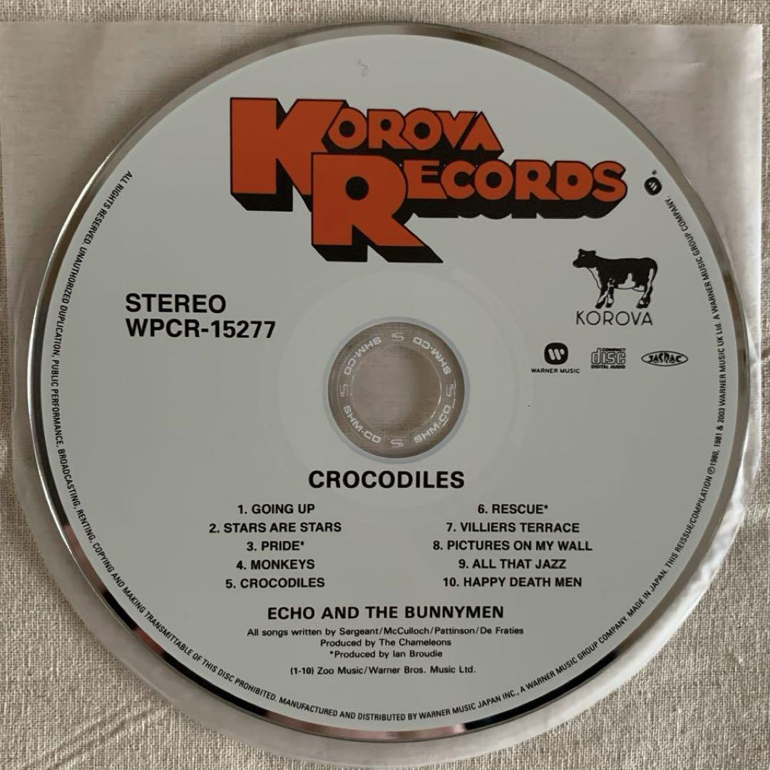 エコー＆ザ・バニーメン / クロコダイルズ【紙ジャケット】SHM-CD CD