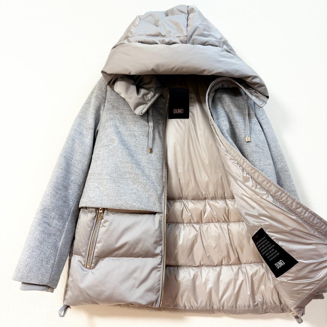 DUNO JULIA サイズ42 パールグレイ デュノ ジュリア