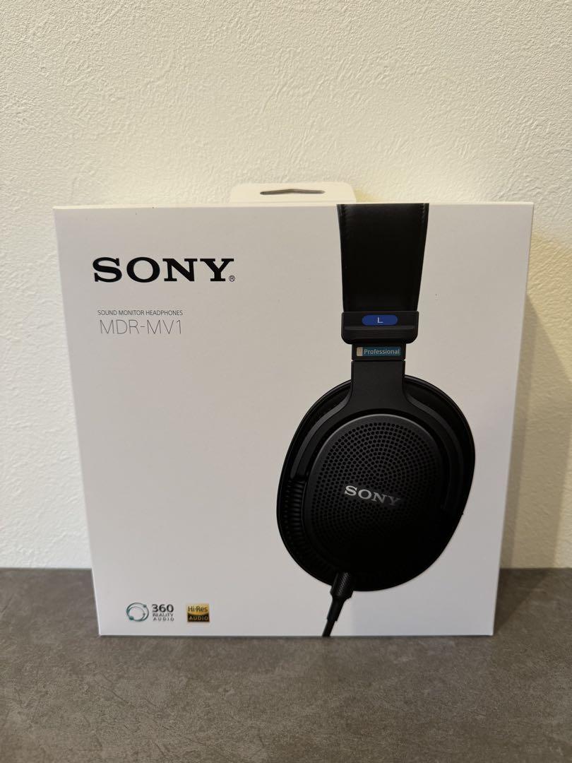SONY MDR-MV1 モニターヘッドホン ブラック