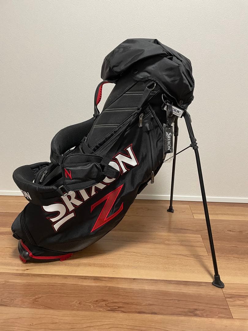 スタンドバッグ 黒　SRIXON Zスタースタンドキャディバック限定プロモデル スタンドバッグ 黒 SRIXON Zスタースタンドキャディバック限定
