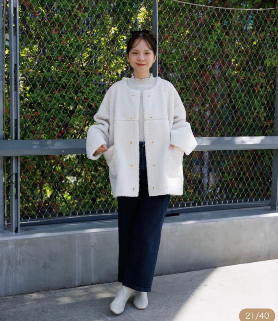 flower/ダウニームートンコート/downy mouton coat flower/ダウニームートンコート/downy mouton coat