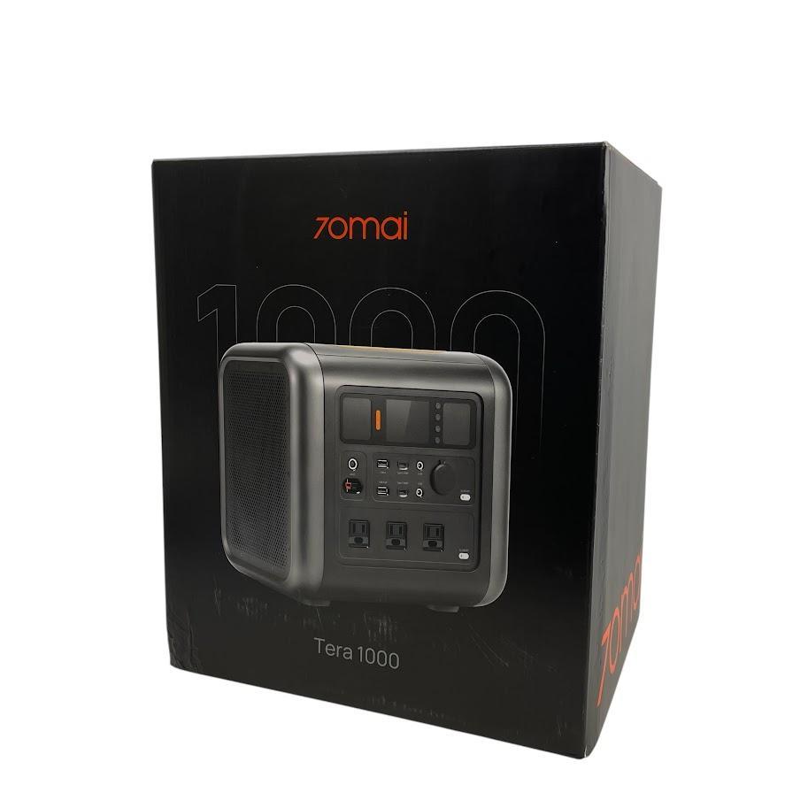 「高評価！」注目のレビュ 新品□70mai□ Tera1000 ポータブル電源 非常用電源 テント・タープ
