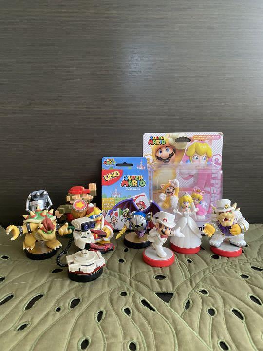 まとめて【アミーボ 11点セット】マリオ☆クッパ☆メタナイト☆デデデ大王☆任天堂
