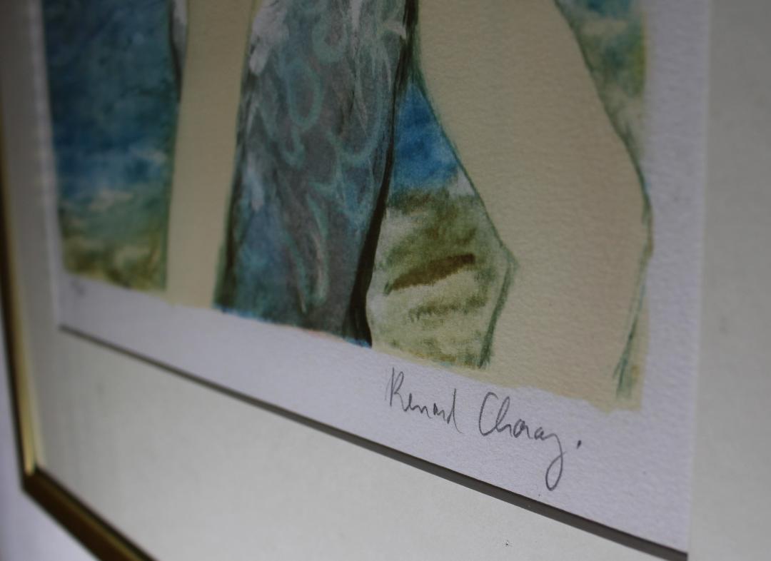 ベルナール シャロワ Bernard CHAROY リトグラフ ３作品 USED