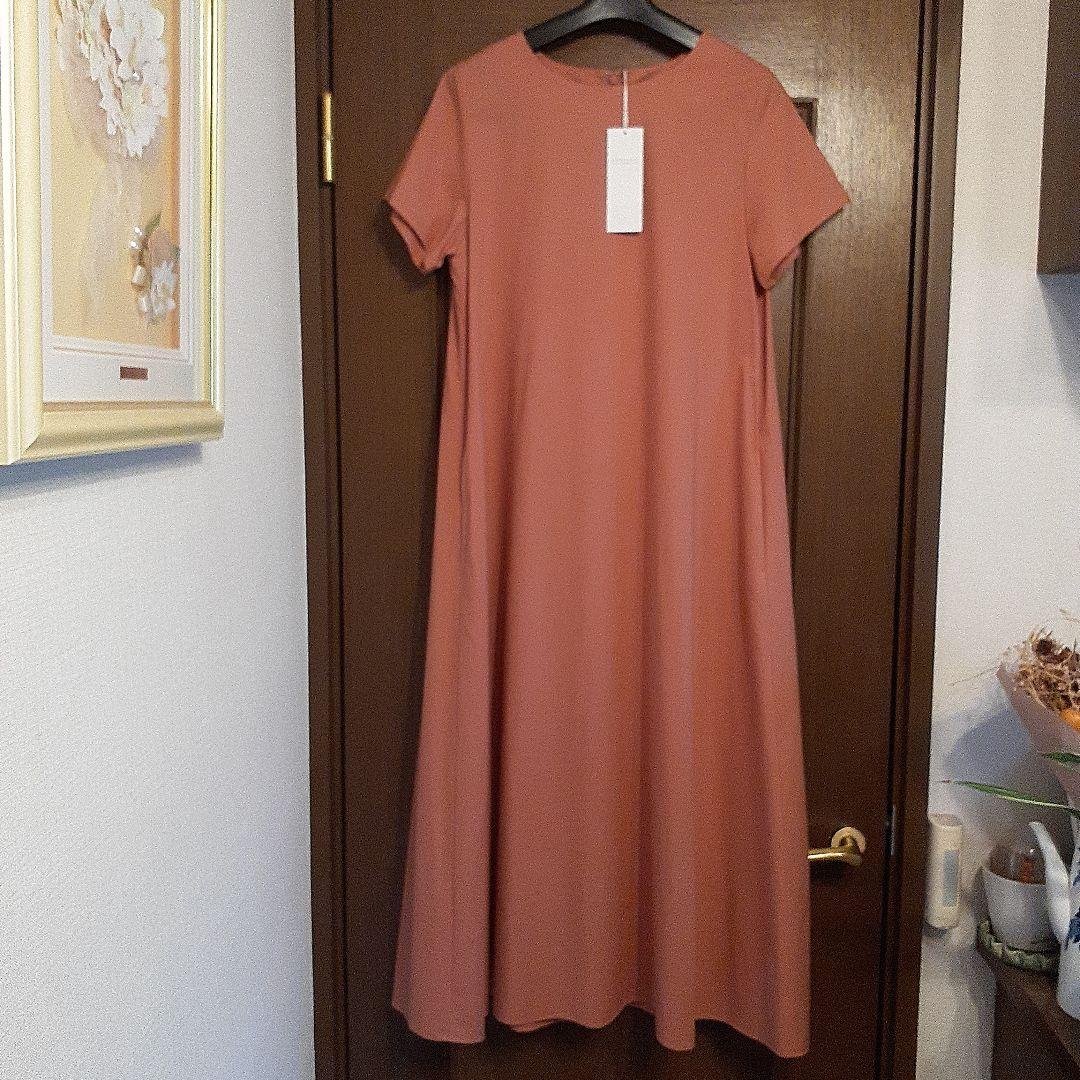 MACKINTOSH　PHILOSOPHY　半袖ロングワンピース 　綿