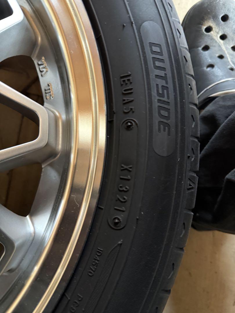 神威‼️15インチ スポークホイール　4本　MLJ 軽自動車